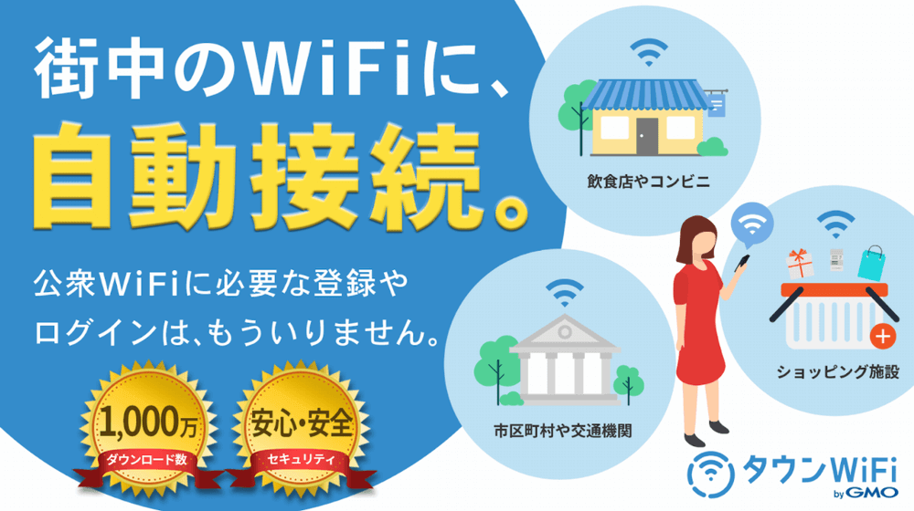 タウンwifiストア画像